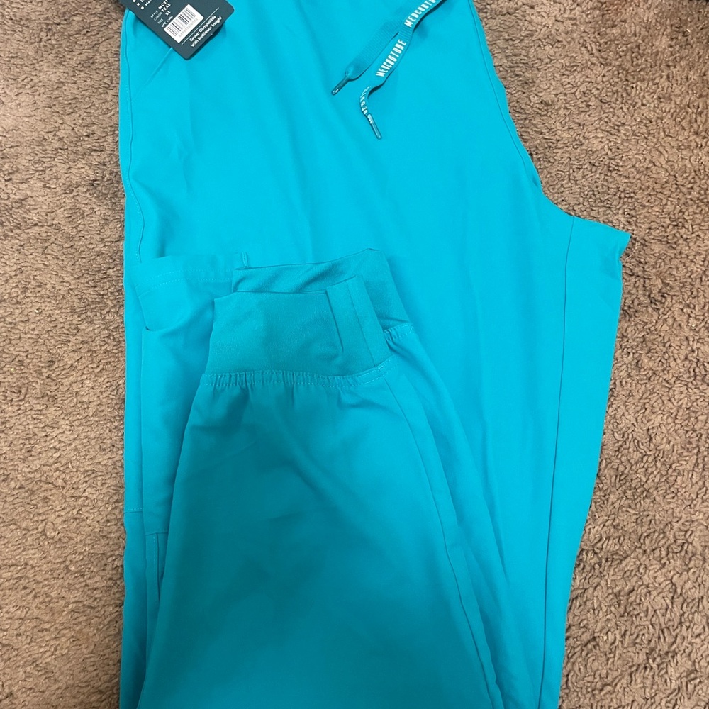 Vibrant Blue scrub Joggers